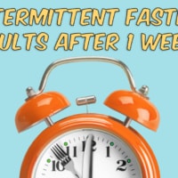 intermittent fasting results 1 week
