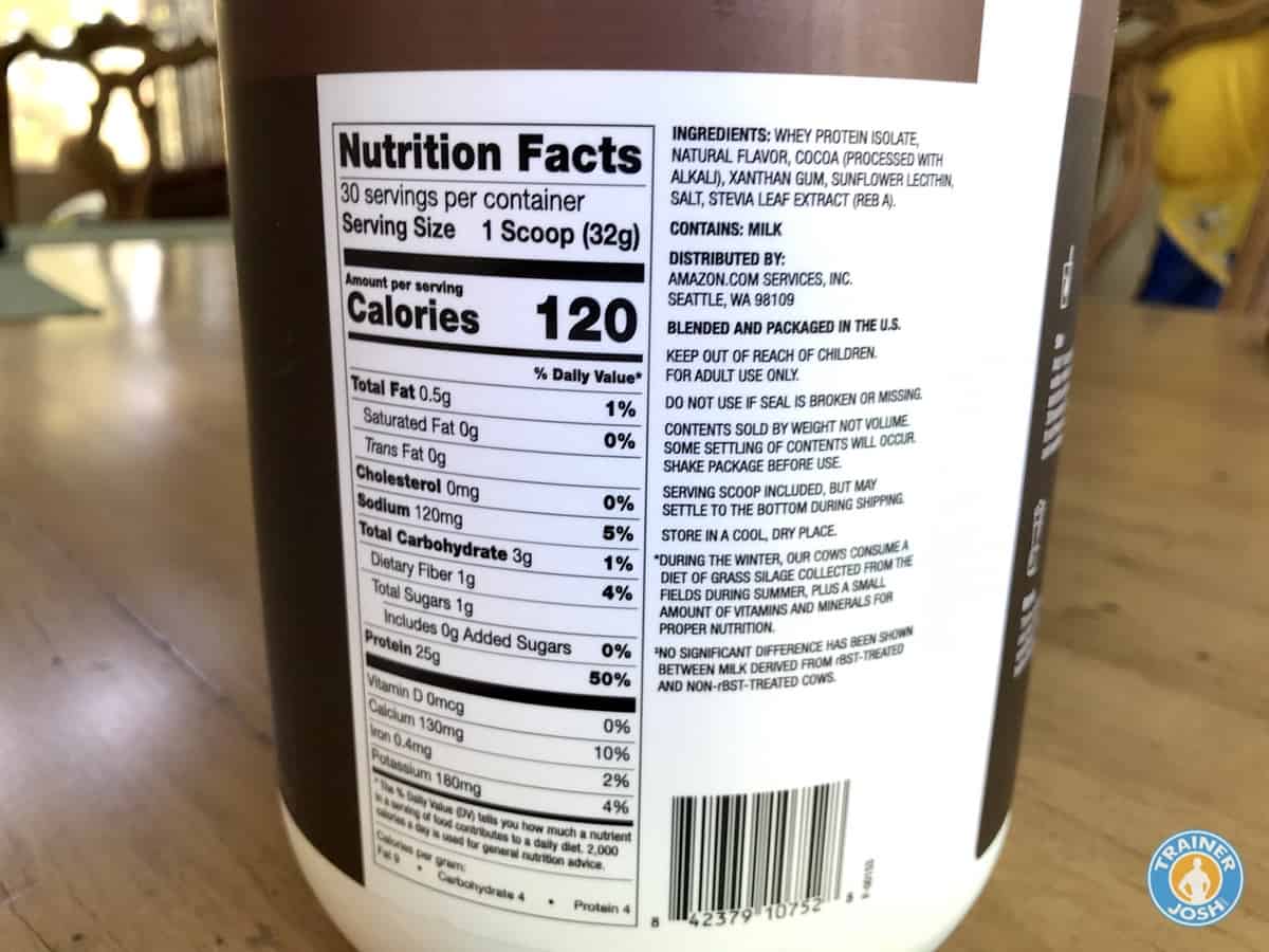 amazon elements protein ingredients