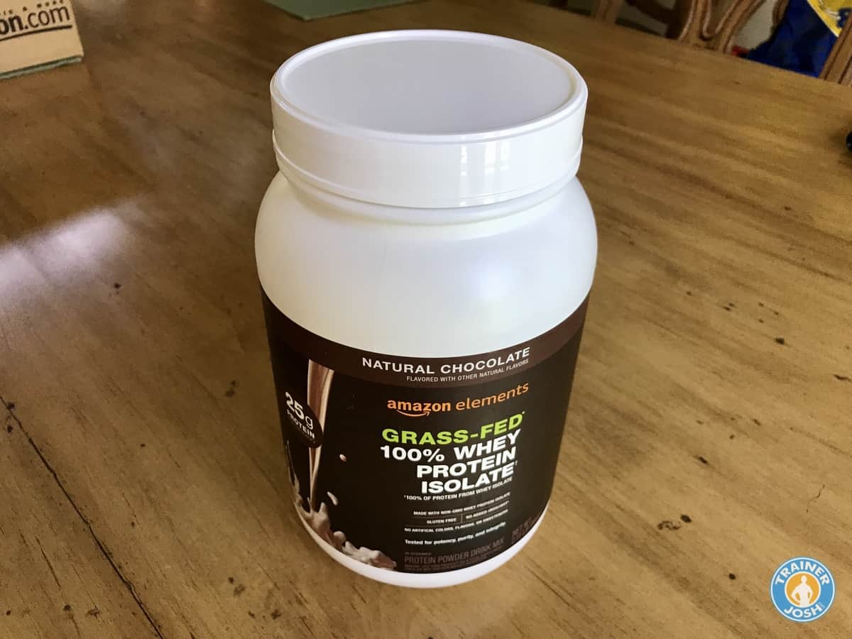 amazon whey protein isolate