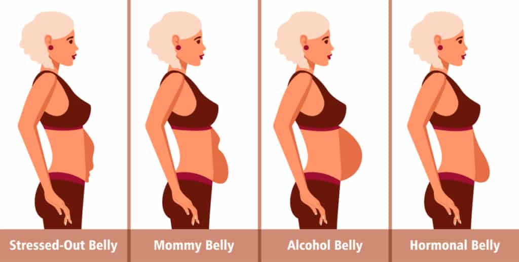 what does a stress belly look like What does a stress belly look like