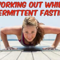 working out intermittent fasting