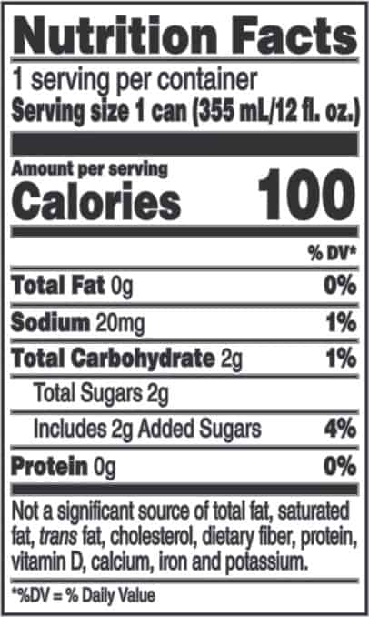 white claw ingredients