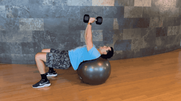dumbbell pullover dumbbell pullover