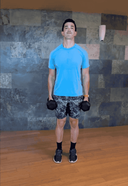 dumbbell side raise to front cross dumbbell side raise to front cross