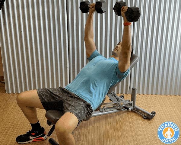 dumbbell incline flyes dumbbell incline flyes