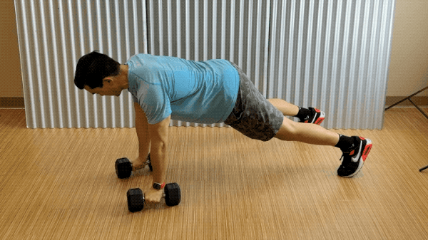 dumbbell renegade rows dumbbell renegade rows exercise