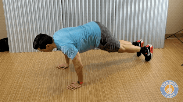atomic pushups bodyweight atomic push-ups exercise demonstration