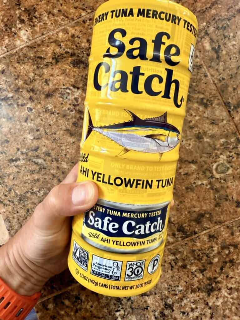 safe catch canned wild ahi yellowfin tuna pack Safe catch canned wild ahi yellowfin tuna pack from Costco.