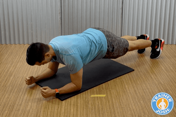 scapular pushups exercise demonstration