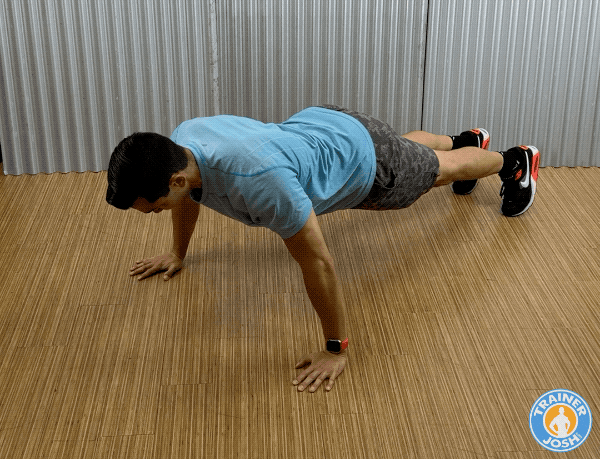 wide grip pushups