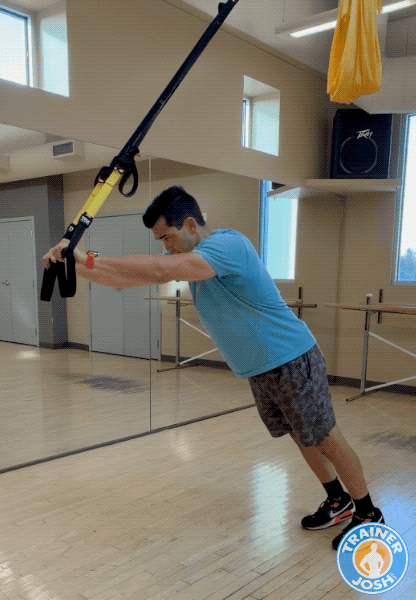 trx triceps extensions exercise demonstration trx triceps extensions exercise demonstration