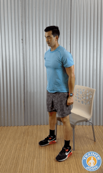 bodyweight box squats bodyweight box squats exercise demonstration
