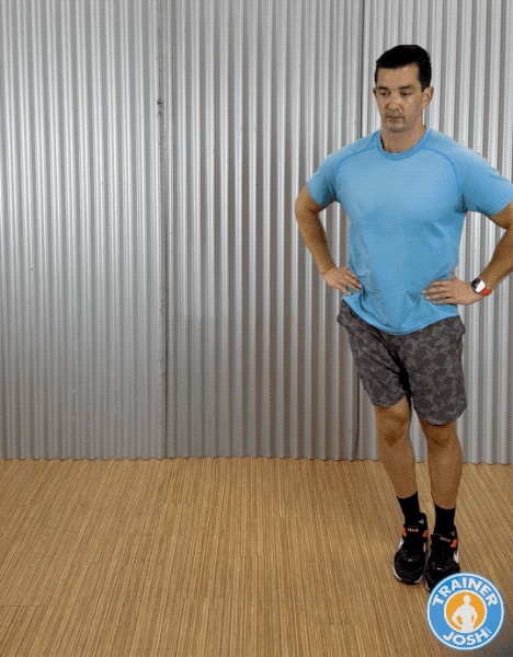 lateral side lunges bodyweight lateral side lunges exercise demonstration