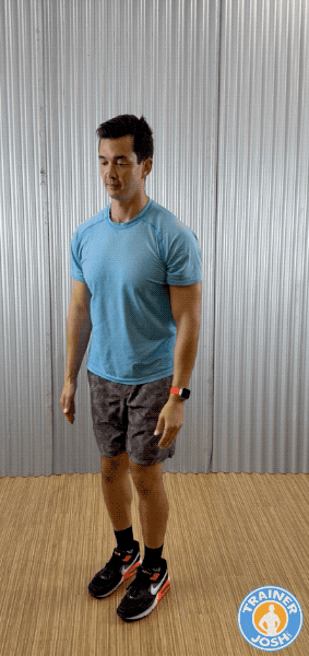 lunge psoas stretch exercise demonstration