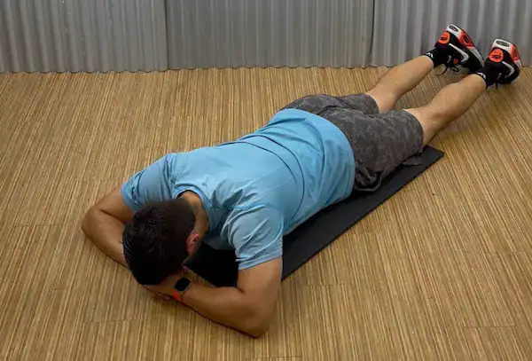 mcgill static prone extension exercise demonstration